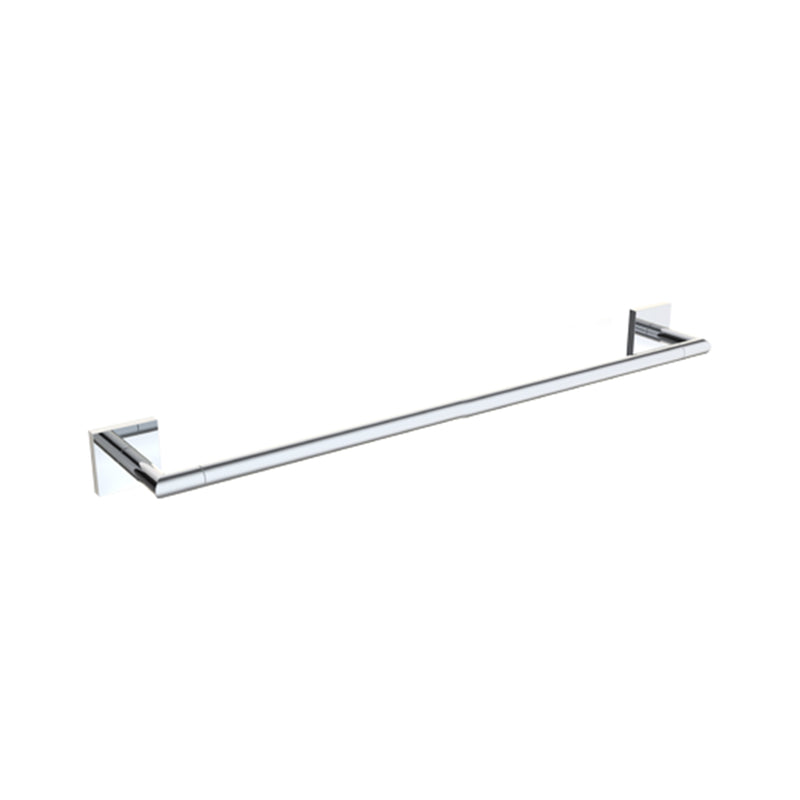 Atlanta Single Towel Bar - Wall Mount - 18" Zinc/Polished Chrome