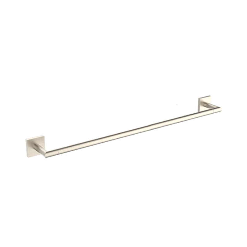 Atlanta Single Towel Bar - Wall Mount - 24" Zinc/Brushed Nickel