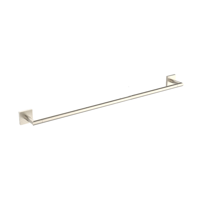 Atlanta Single Towel Bar - Wall Mount - 30" Zinc/Brushed Nickel