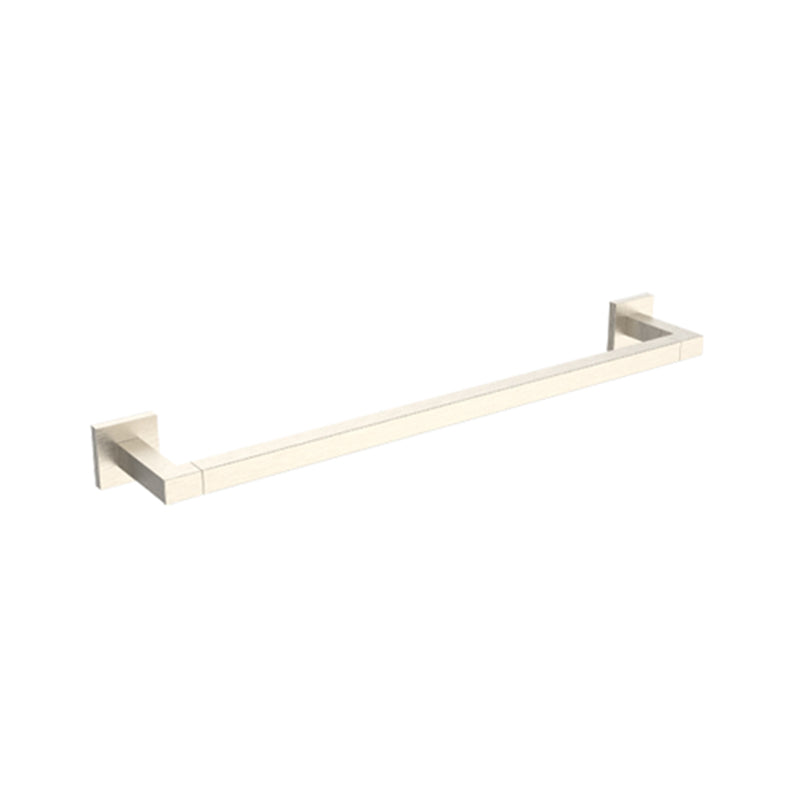 Boston Single Towel Bar - Wall Mount - 12" Zinc/Brushed Nickel