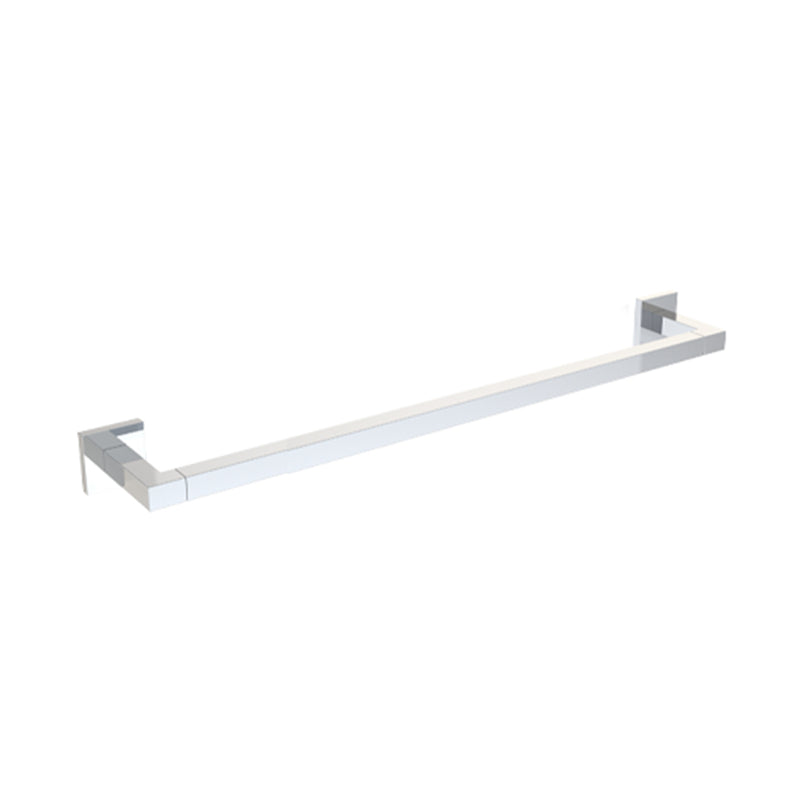 Boston Single Towel Bar - Wall Mount - 18" Zinc/Polished Chrome