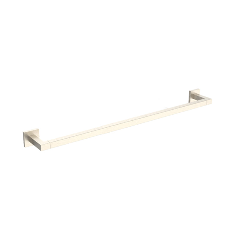 Boston Single Towel Bar - Wall Mount - 24" Zinc/Brushed Nickel
