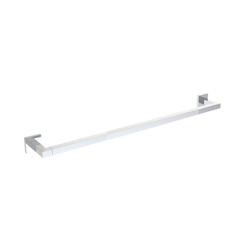 Boston Single Towel Bar - Wall Mount - 30" Zinc/Polished Chrome