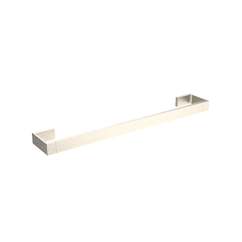Chicago Single Towel Bar - Wall Mount - 18" Zinc/Brushed Nickel