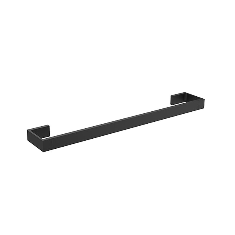 Chicago Single Towel Bar - Wall Mount - 18" Zinc/Matt Black