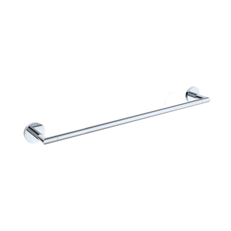 Seattle Single Towel Bar - Wall Mount - 18" Zinc/Polished Chrome