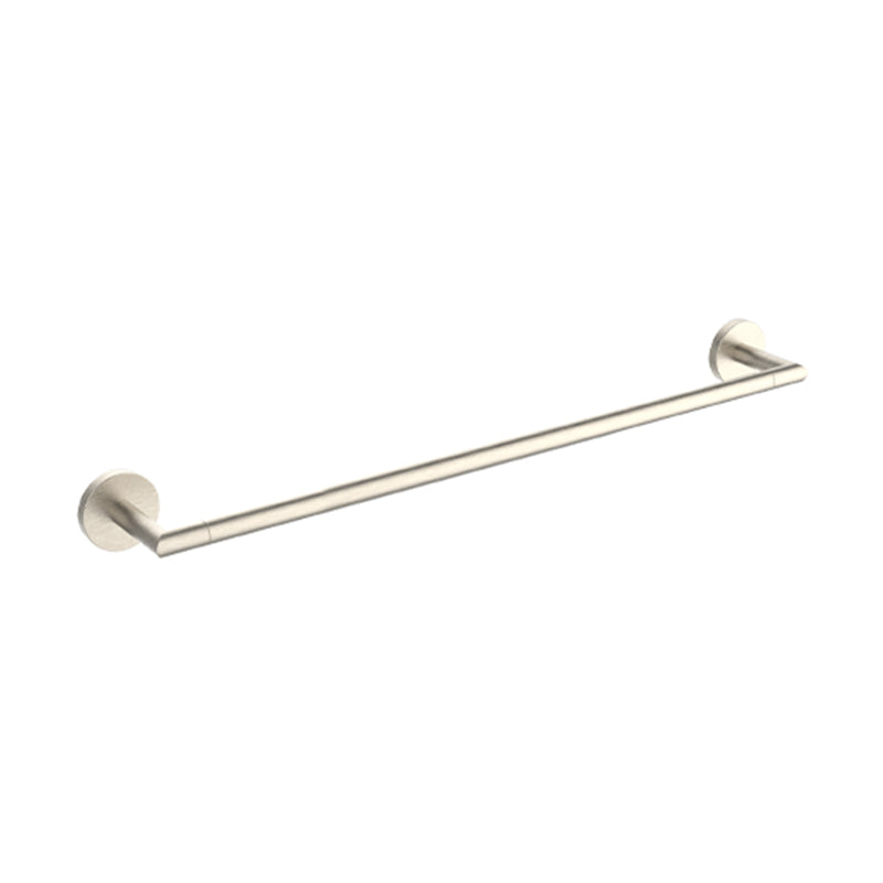 Seattle Single Towel Bar - Wall Mount - 18" Zinc/Brushed Nickel