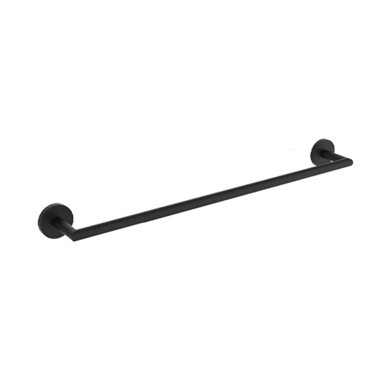 Seattle Single Towel Bar - Wall Mount - 18" Zinc/Matt Black
