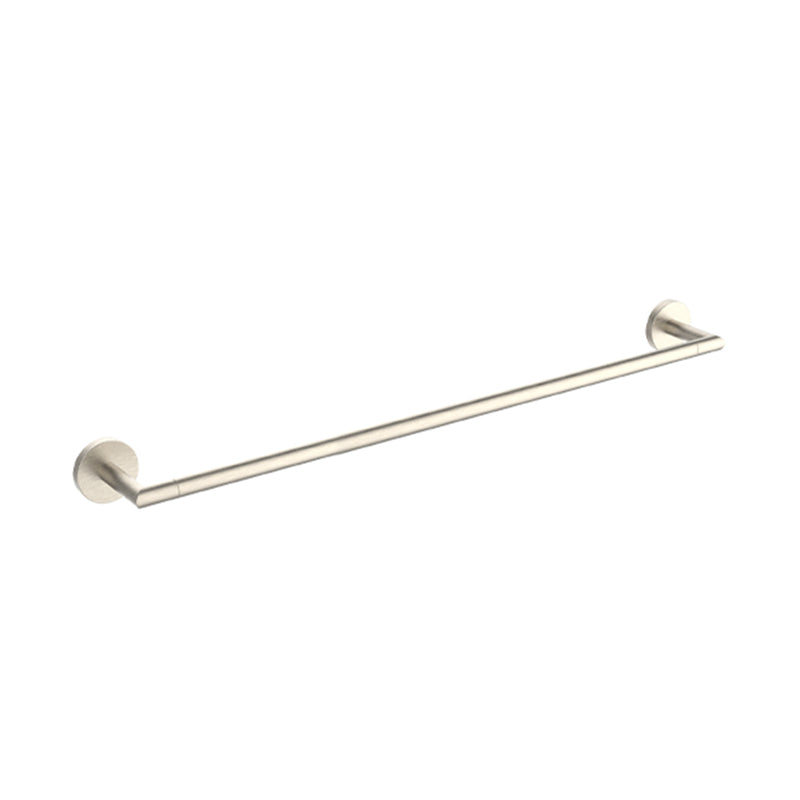 Seattle Single Towel Bar - Wall Mount - 24" Zinc/Brushed Nickel