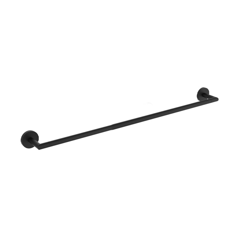 Seattle Single Towel Bar - Wall Mount - 30" Zinc/Matt Black
