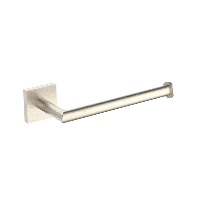 Atlanta Toilet Paper Holder - Wall Mount - 7" Zinc/Brushed Nickel