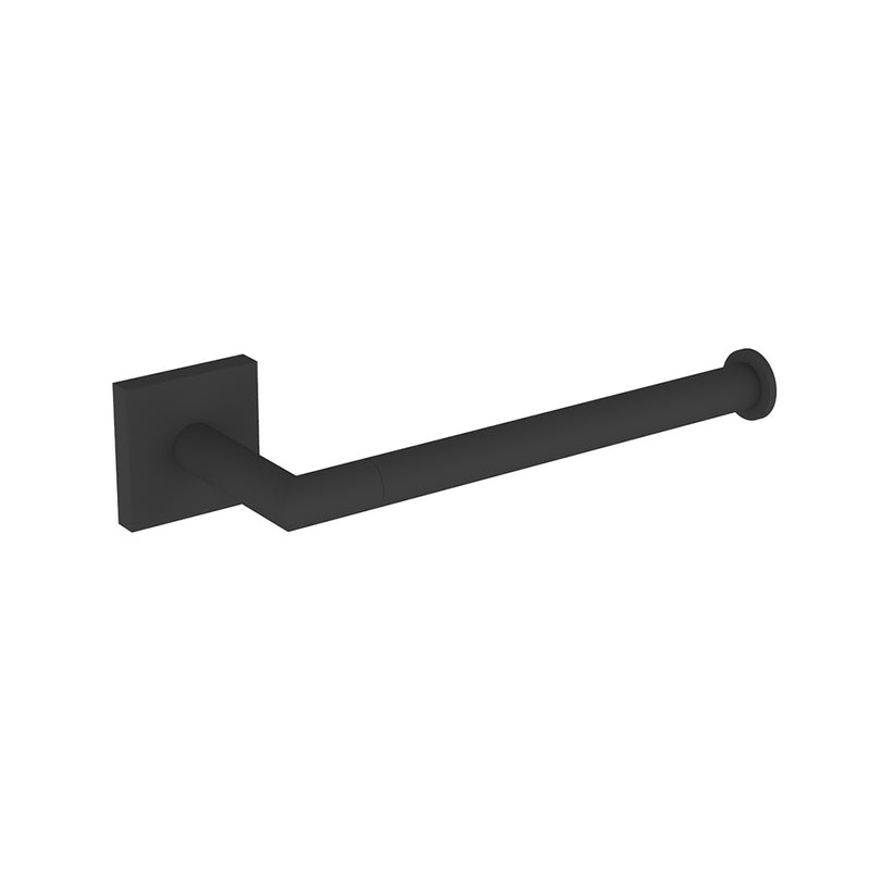 Atlanta Toilet Paper Holder - Wall Mount - 7" Zinc/Matt Black