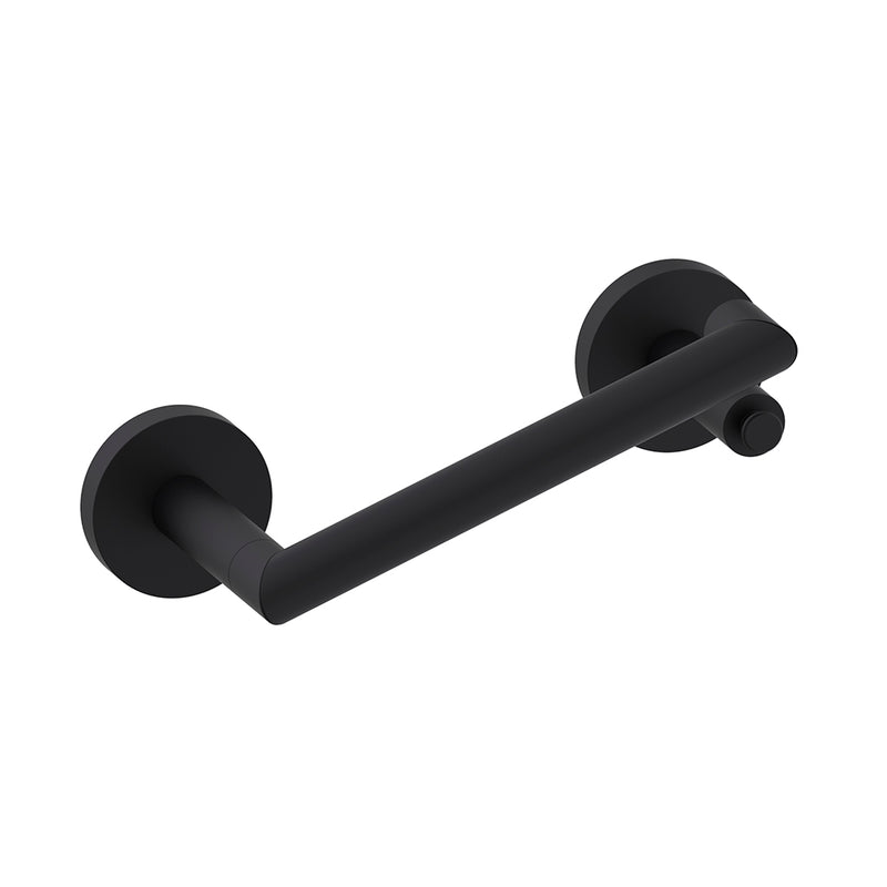 Seattle Pivot Toilet Paper Holder - Wall Mount - 6" Zinc/Stainless Steel/Matt Black