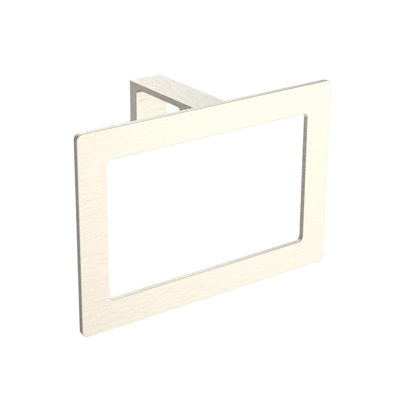 Chicago Towel Ring - Wall Mount - 8" Zinc/Brushed Nickel