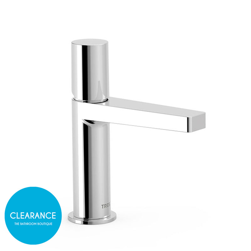 Project-tres Bathroom Faucet - Single Hole - 7" Brass/Polished Chrome (Final Sale)