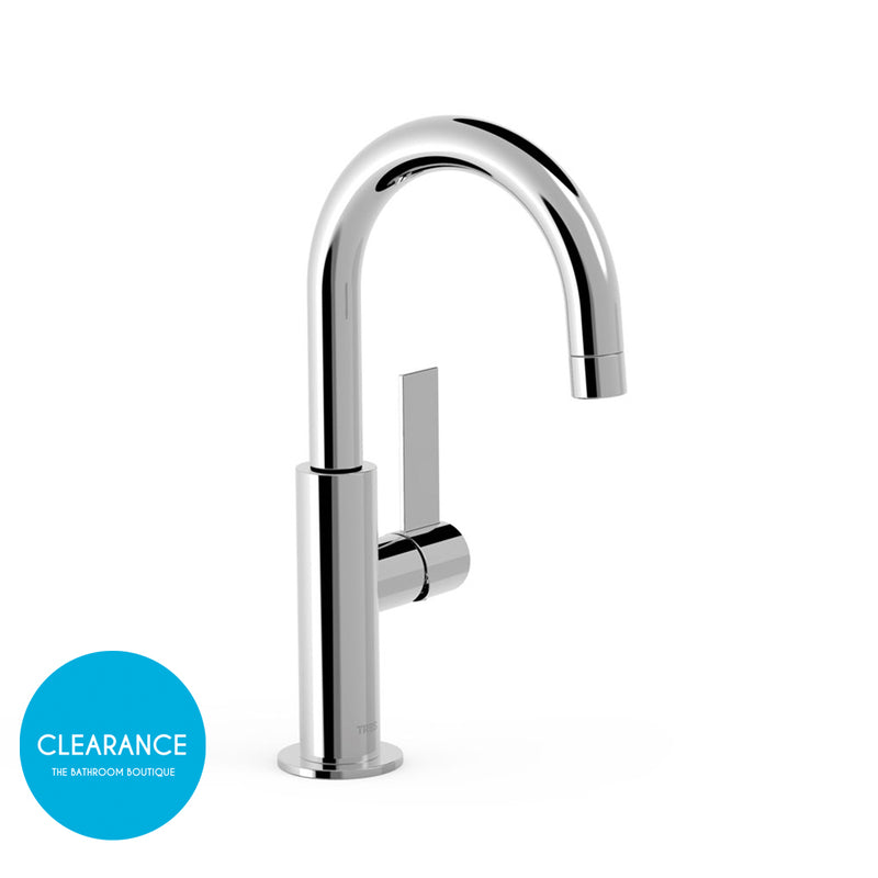 Project-tres Bathroom Faucet - Single Hole - 11" Brass/Polished Chrome (Final Sale)