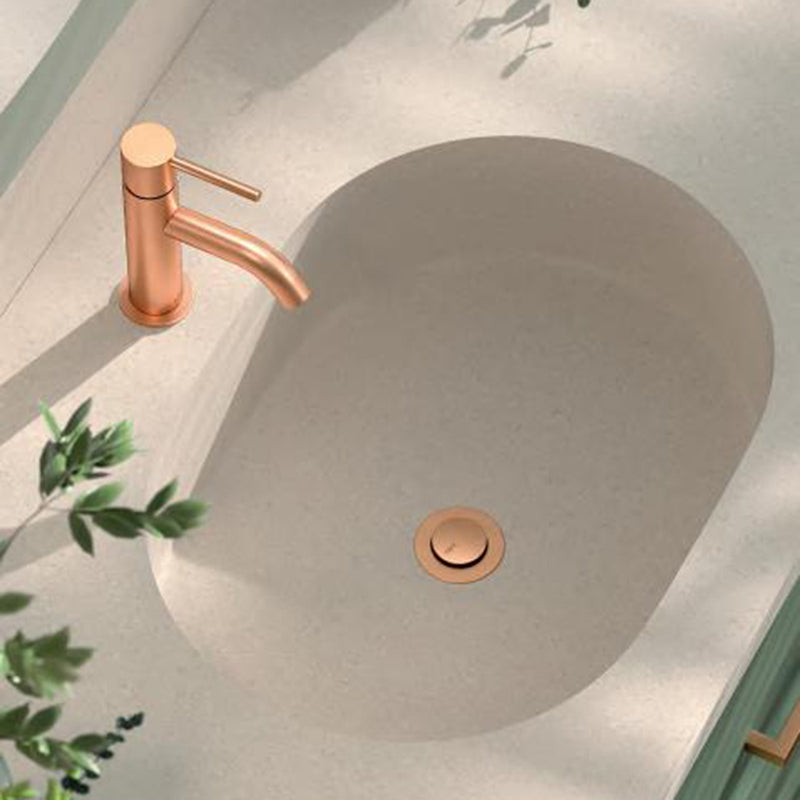 Study Bathroom Faucet - Single Hole - 7" Brass/Gloss Black - Last Unit Special Offer