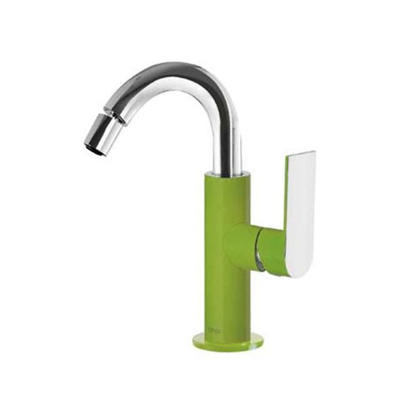 Loft Bidet Faucet - Single Hole - 9" Brass/Green (Final Sale)