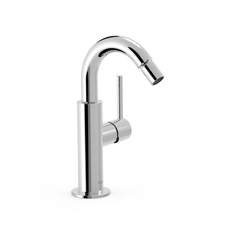 Study Bidet Faucet - Single Hole - 9" Brass/Polished Chrome