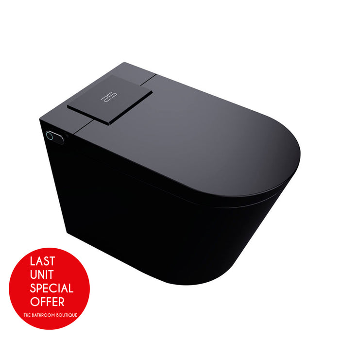 Nobelet Smart Toilets - Floor Mount - 17" Ceramic/Matte Black - Last Unit Special Offer