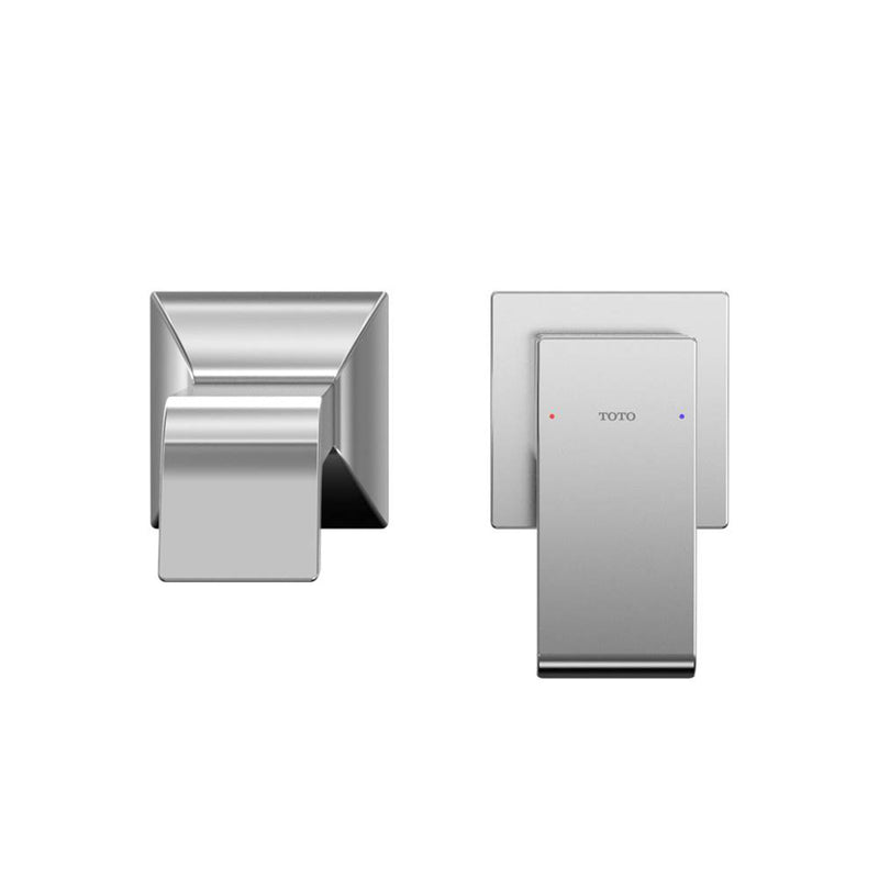 Gc Bathroom Faucet - Wall Mount - 5" Brass/Polished Chrome