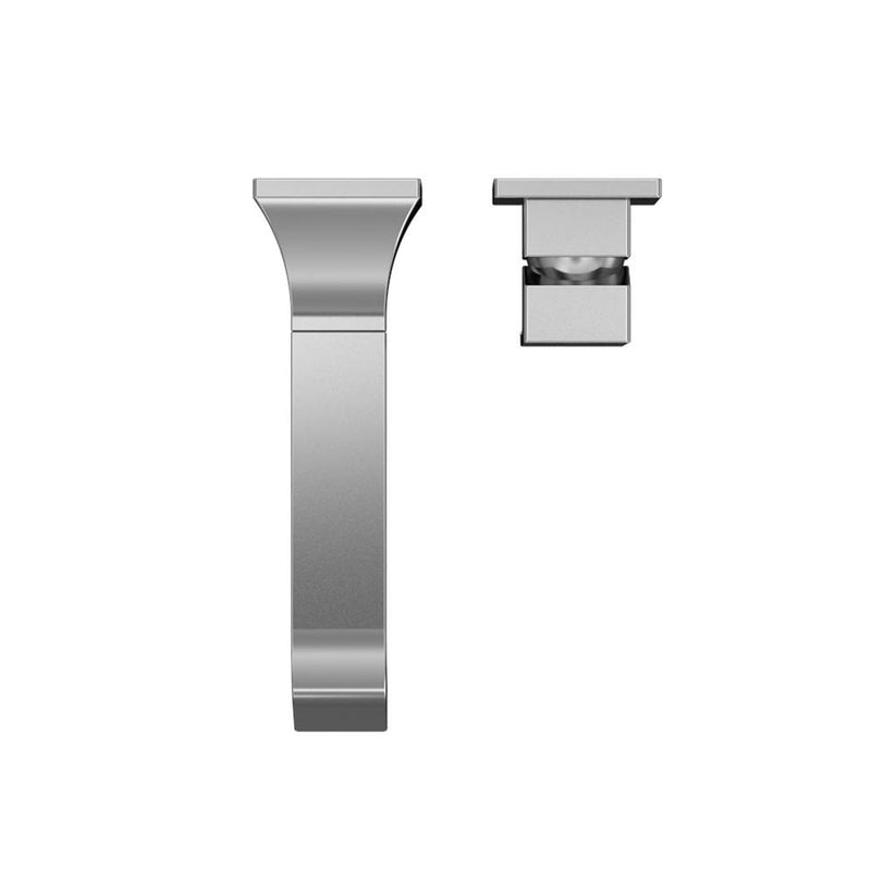 Gc Bathroom Faucet - Wall Mount - 5" Brass/Polished Chrome