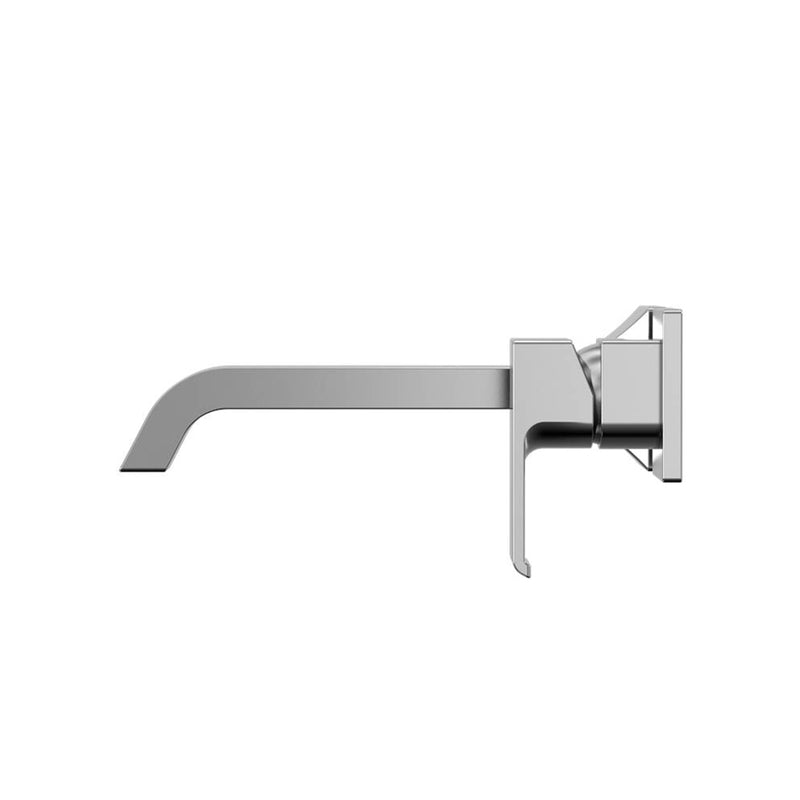 Gc Bathroom Faucet - Wall Mount - 5" Brass/Polished Chrome