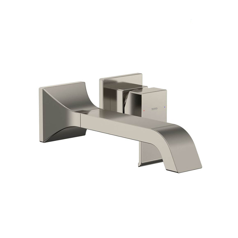 Gc Bathroom Faucet - Wall Mount - 5" Brass/Polished Nickel