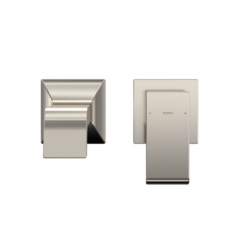 Gc Bathroom Faucet - Wall Mount - 5" Brass/Polished Nickel