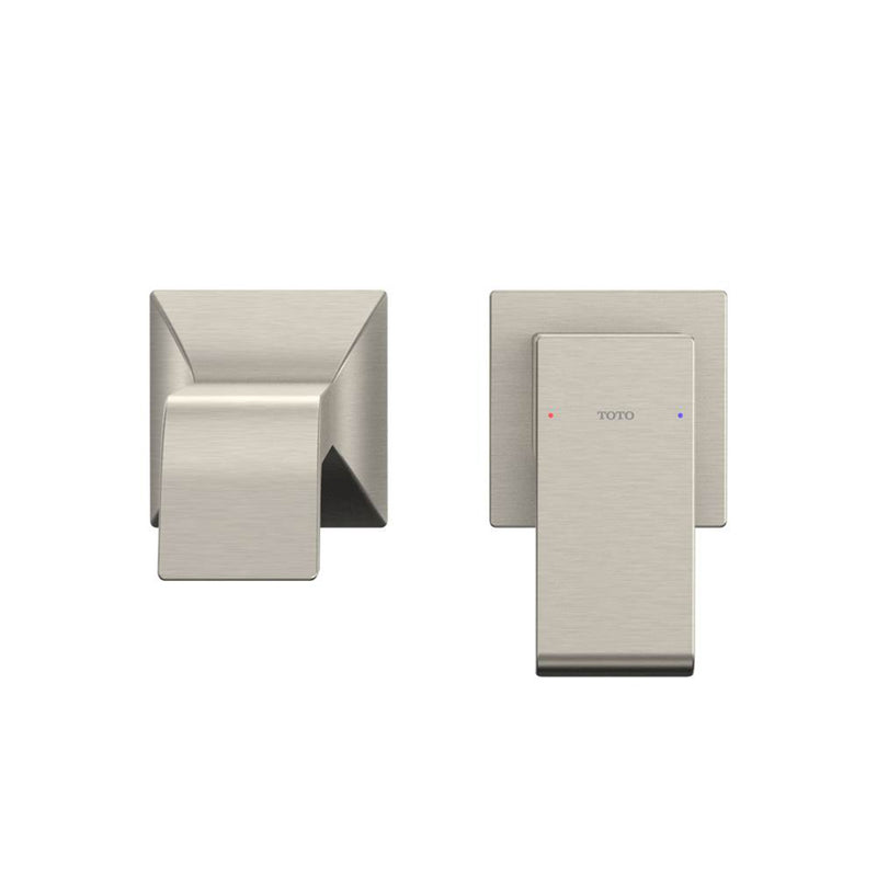 Gc Bathroom Faucet - Wall Mount - 5" Brass/Brushed Nickel