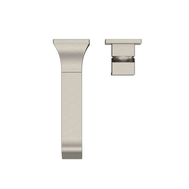 Gc Bathroom Faucet - Wall Mount - 5" Brass/Brushed Nickel