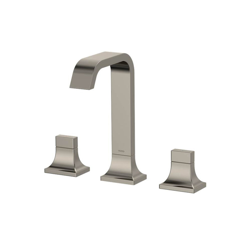 Gc Bathroom Faucet - Widespread - 8" Brass/Polished Nickel