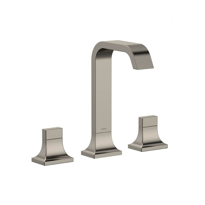 Gc Bathroom Faucet - Widespread - 8" Brass/Polished Nickel