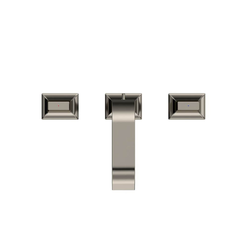 Gc Bathroom Faucet - Widespread - 8" Brass/Polished Nickel