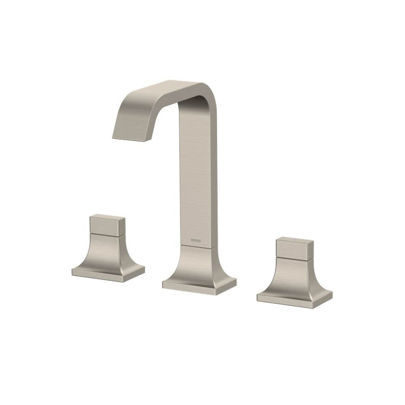 Gc Bathroom Faucet - Widespread - 8" Brass/Brushed Nickel