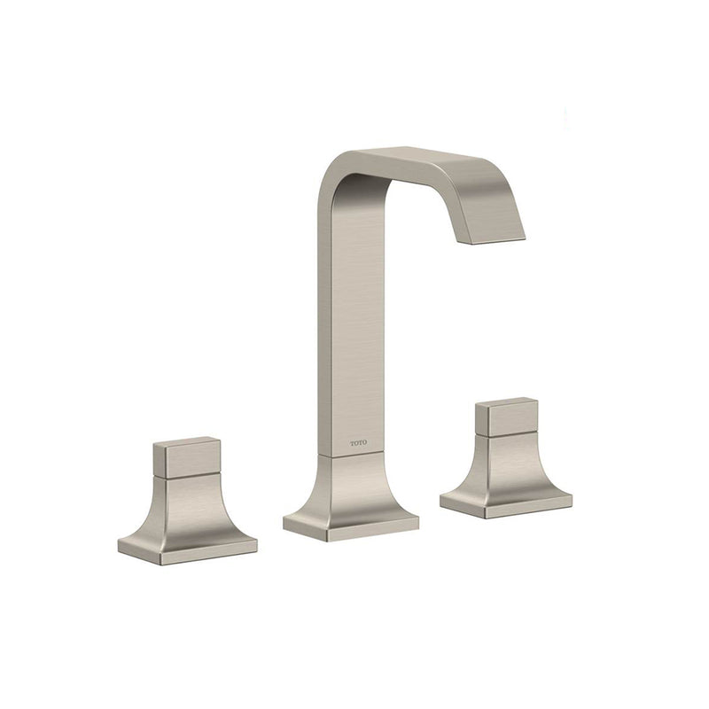 Gc Bathroom Faucet - Widespread - 8" Brass/Brushed Nickel