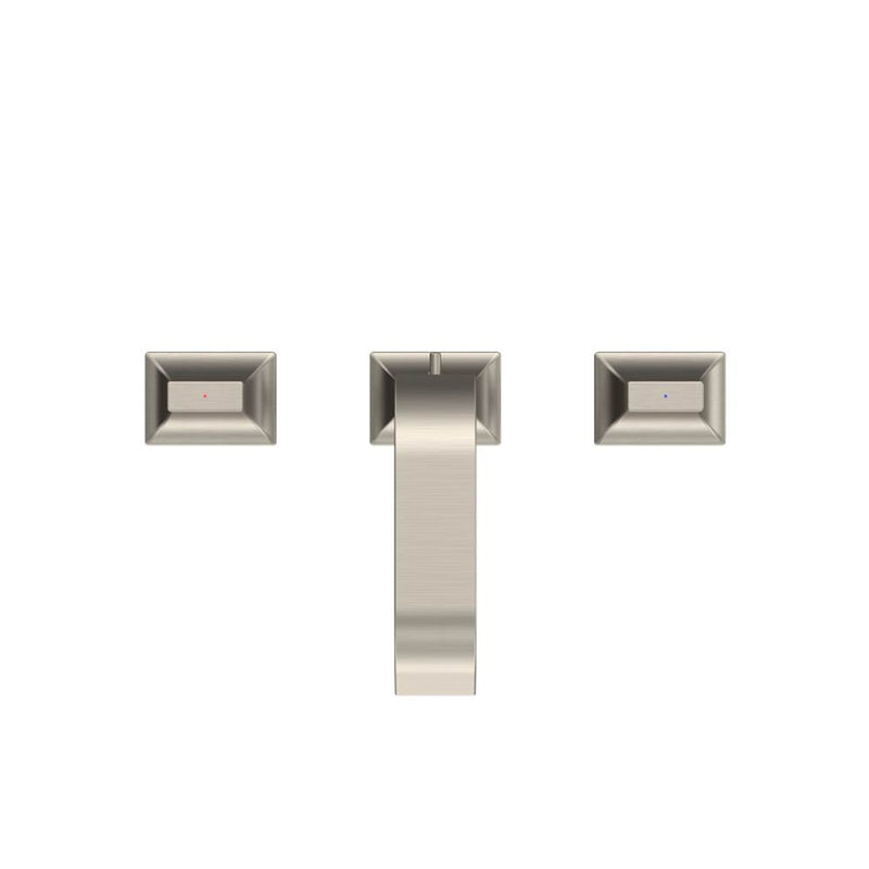 Gc Bathroom Faucet - Widespread - 8" Brass/Brushed Nickel