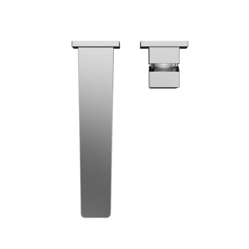 Ge Bathroom Faucet - Wall Mount - 5" Brass/Polished Chrome