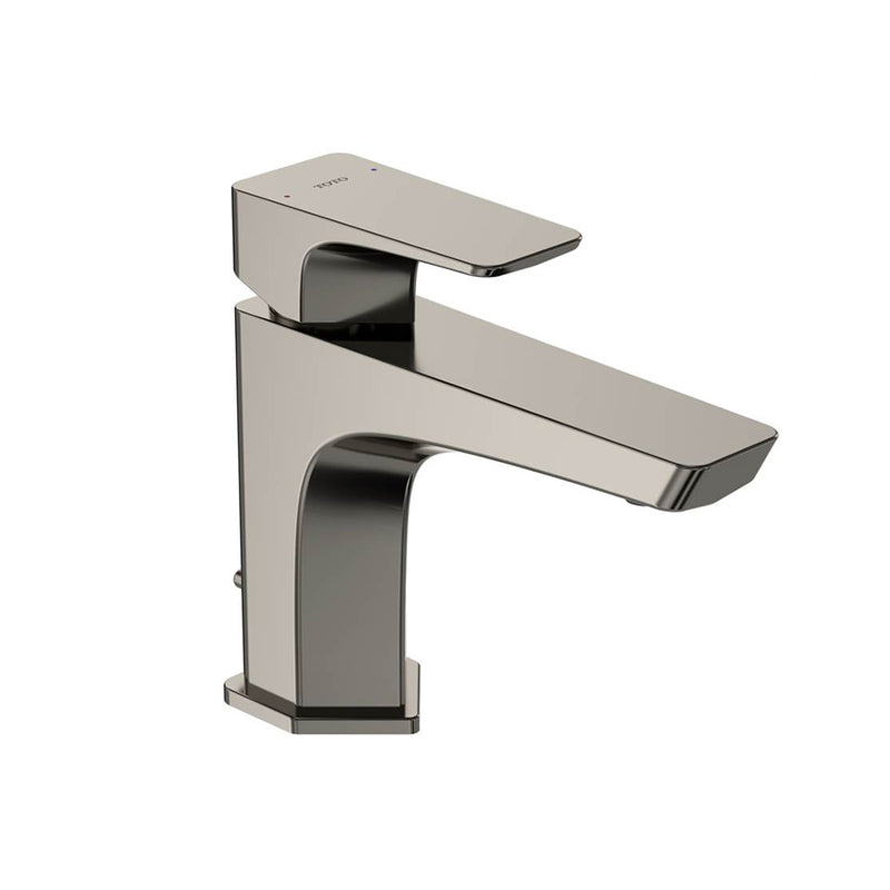 Ge Bathroom Faucet - Single Hole - 7" Brass/Polished Nickel