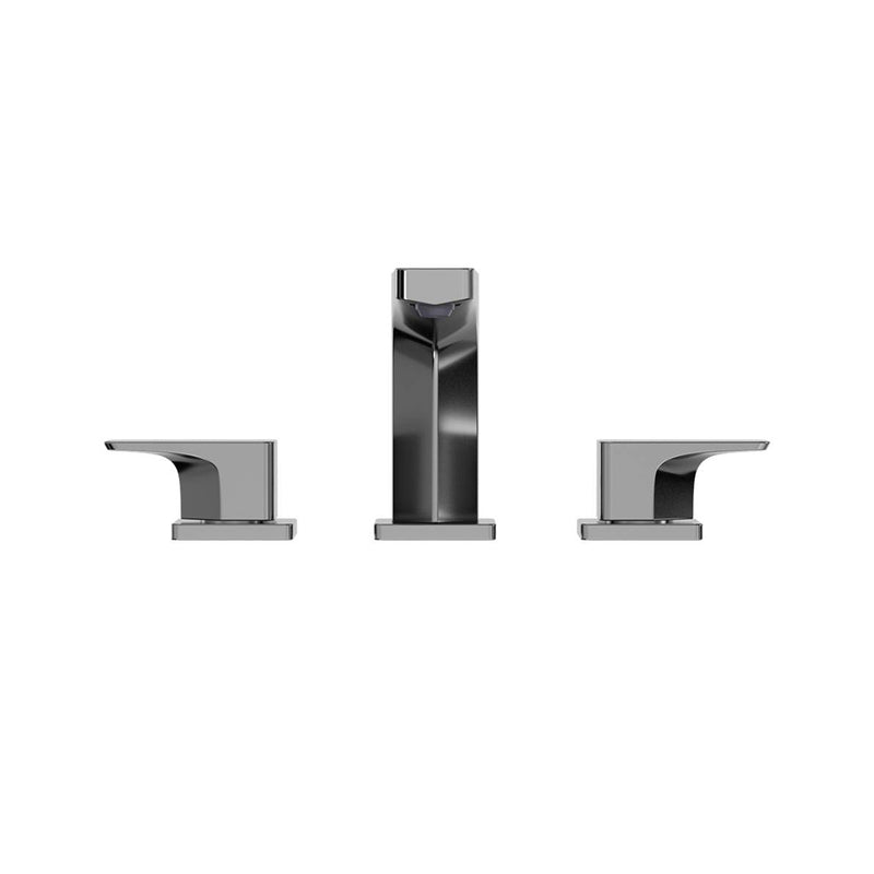 Ge Bathroom Faucet - Widespread - 8" Brass/Polished Chrome