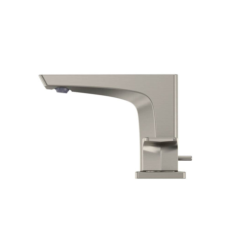 Ge Bathroom Faucet - Widespread - 8" Brass/Brushed Nickel