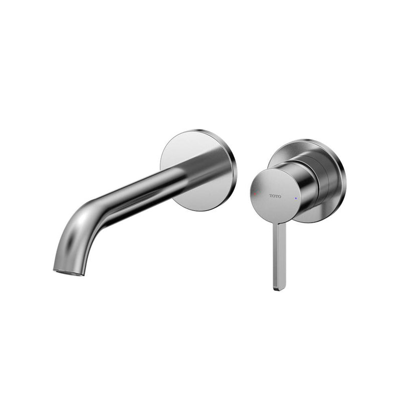 Gf Bathroom Faucet - Wall Mount - 5" Brass/Polished Chrome