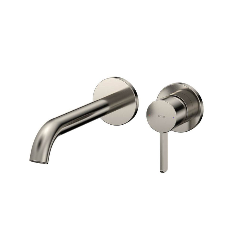 Gf Bathroom Faucet - Wall Mount - 5" Brass/Polished Nickel