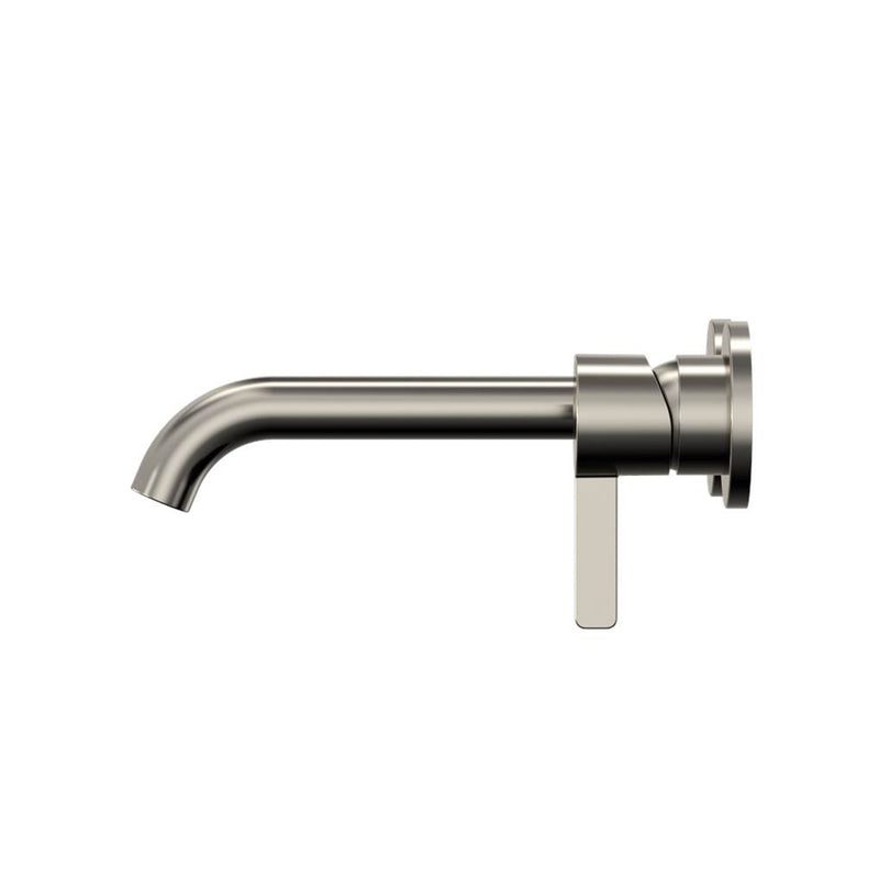 Gf Bathroom Faucet - Wall Mount - 5" Brass/Polished Nickel