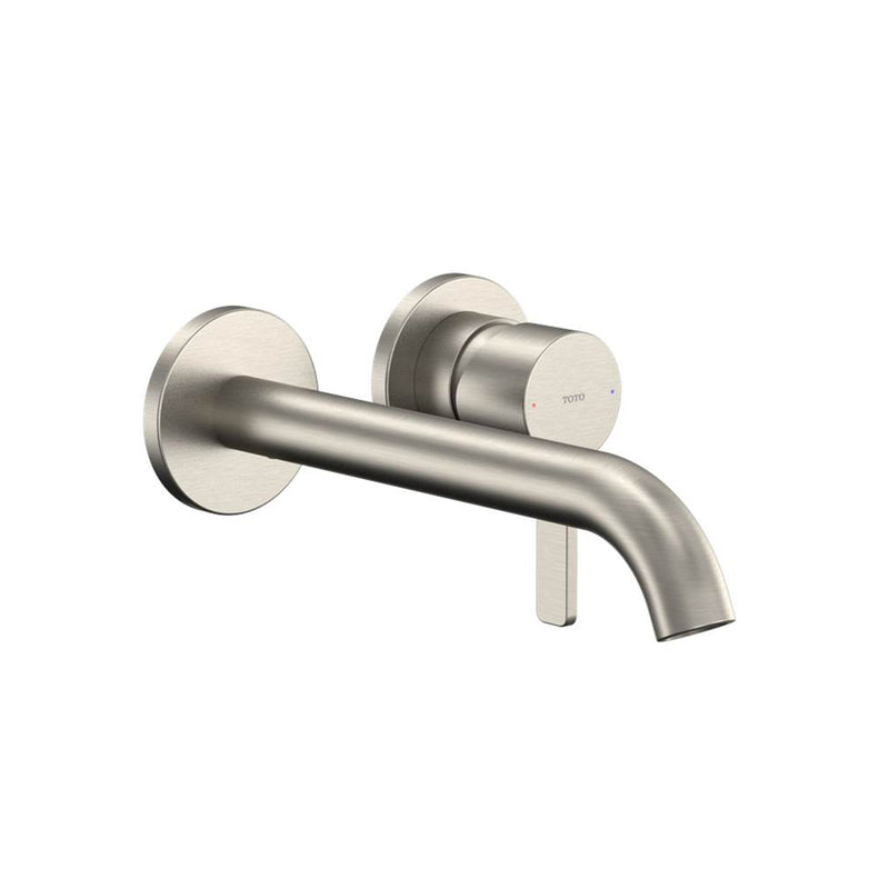 Gf Bathroom Faucet - Wall Mount - 5" Brass/Brushed Nickel