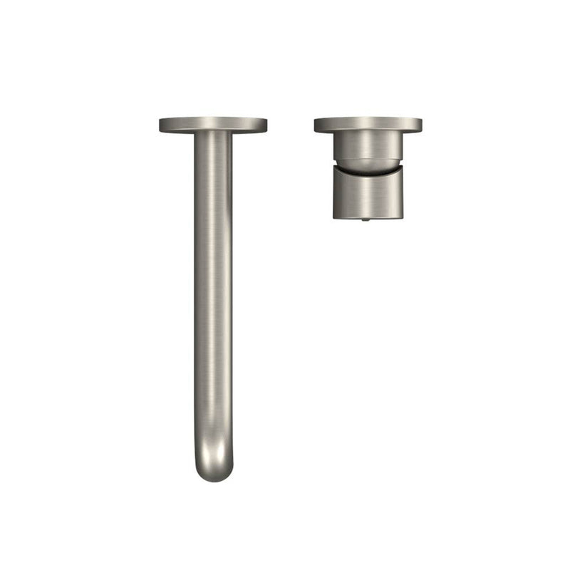 Gf Bathroom Faucet - Wall Mount - 5" Brass/Brushed Nickel