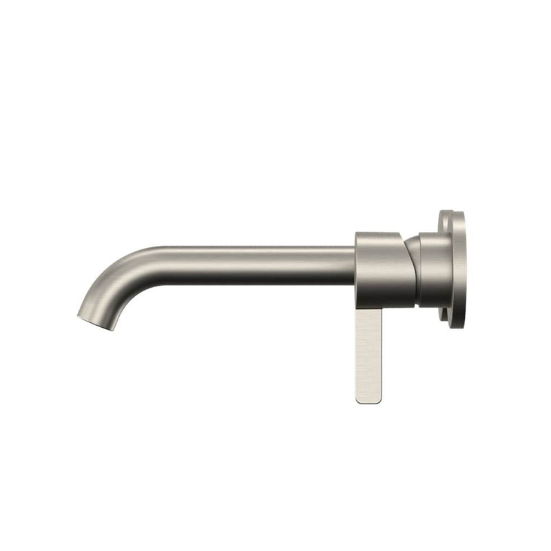 Gf Bathroom Faucet - Wall Mount - 5" Brass/Brushed Nickel