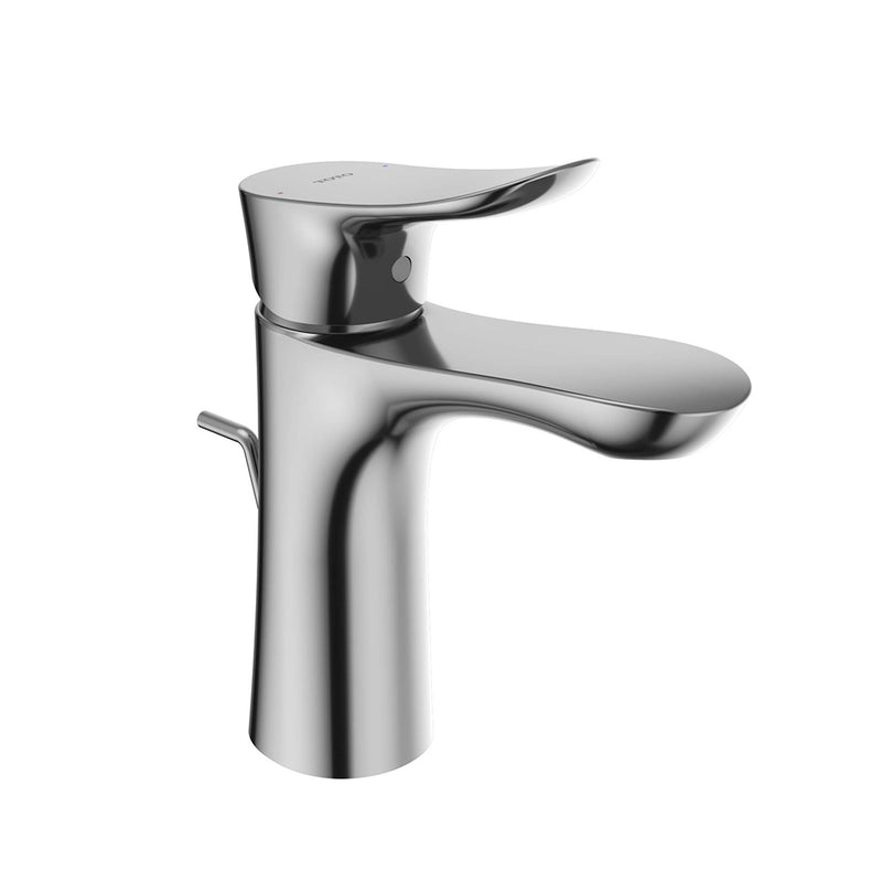 Go Bathroom Faucet - Single Hole - 7" Brass/Polished Chrome