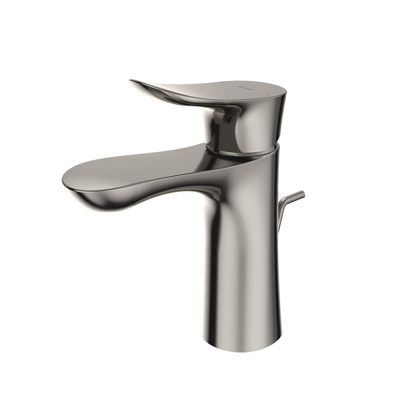 Go Bathroom Faucet - Single Hole - 7" Brass/Polished Nickel