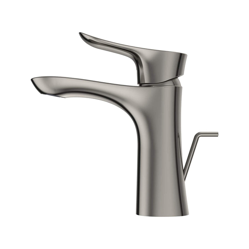 Go Bathroom Faucet - Single Hole - 7" Brass/Polished Nickel